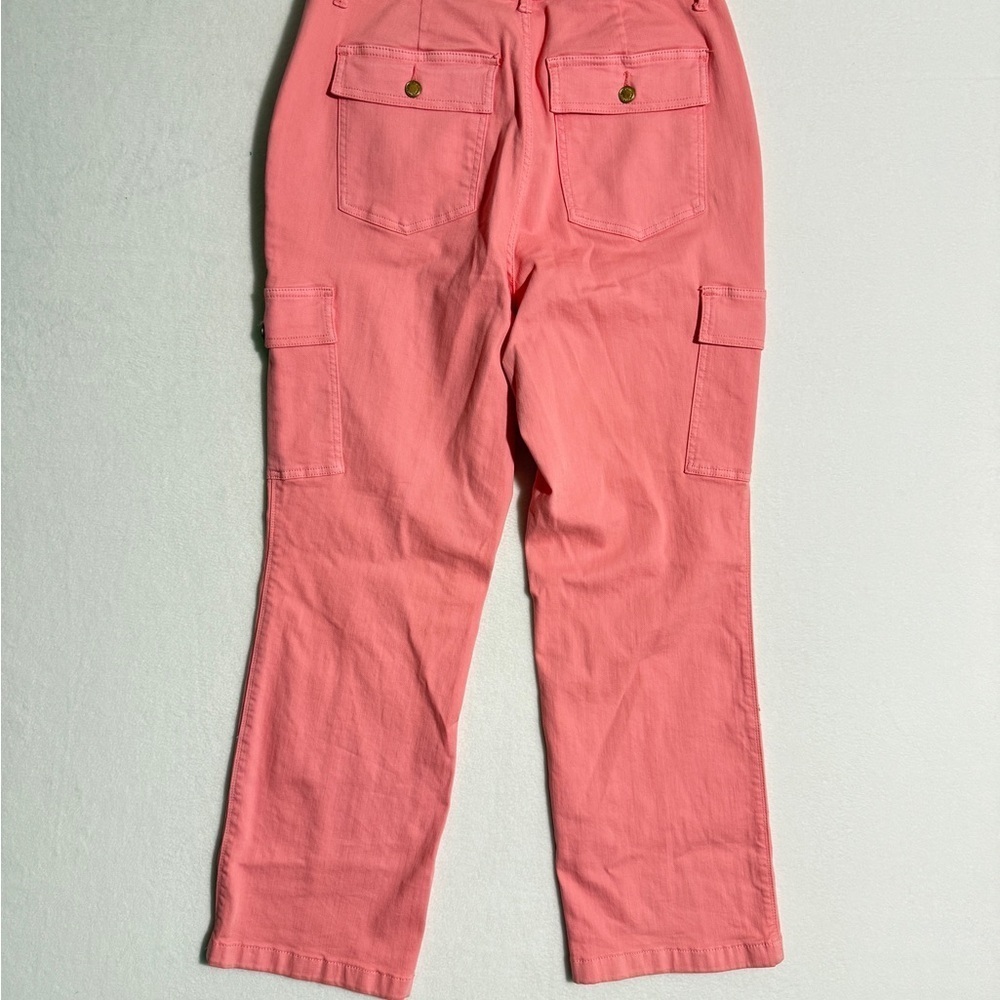 Judy Blue Size 14 Pink Straight Leg Cargo Jeans - Picture 3 of 5